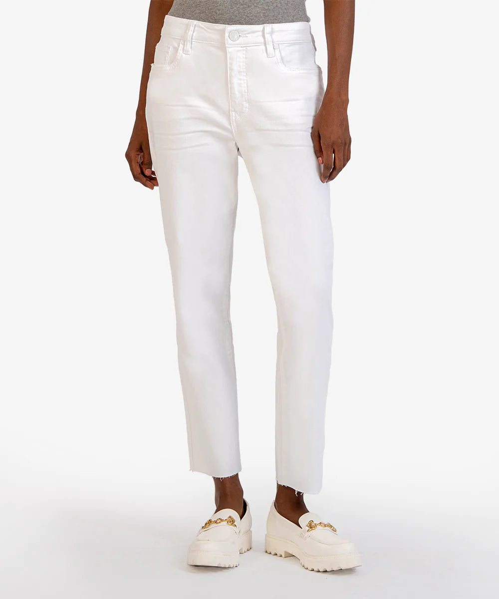 KUT from the Kloth Naomi High Waist Ankle Slim Jeans