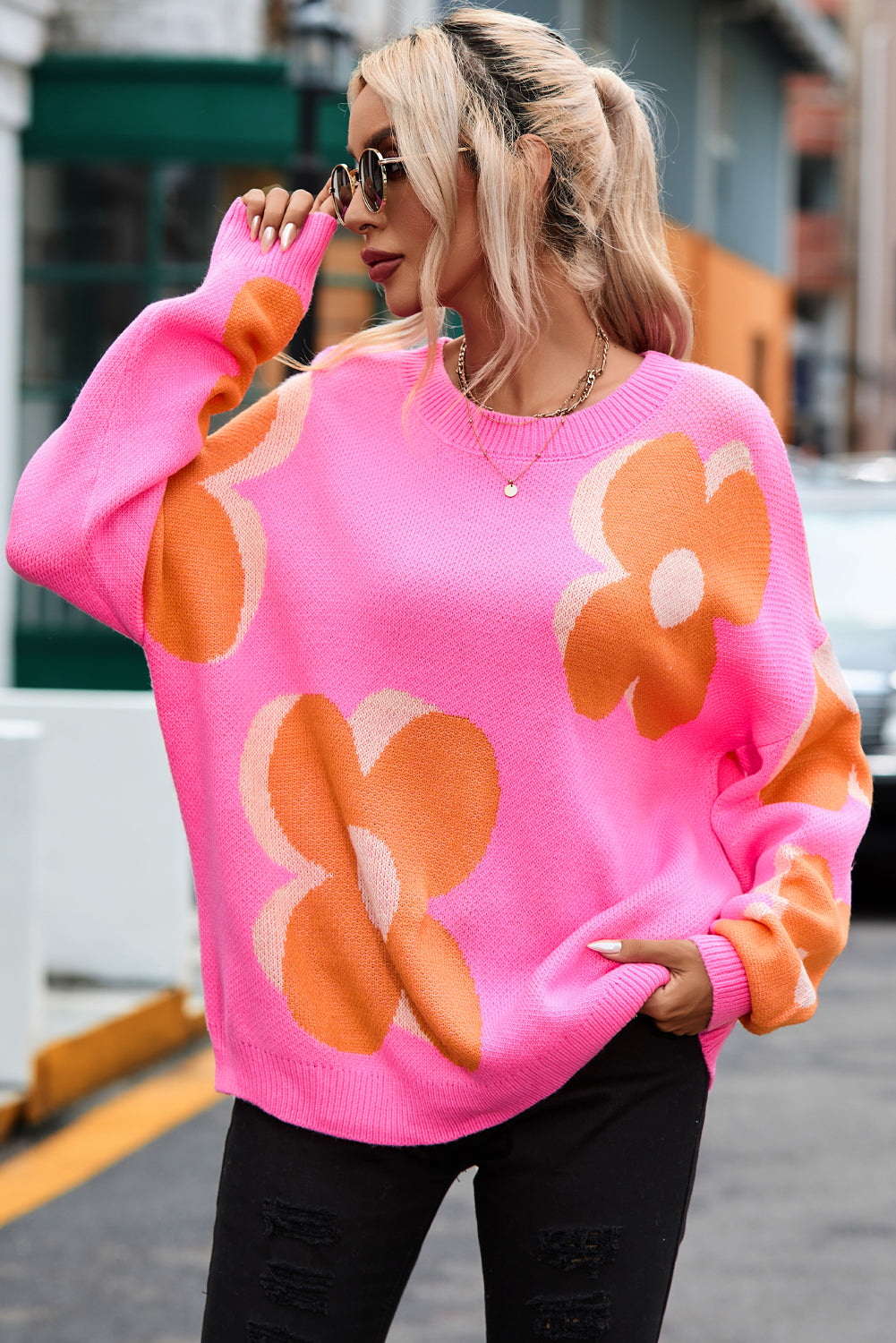 The Flower Power Sweater